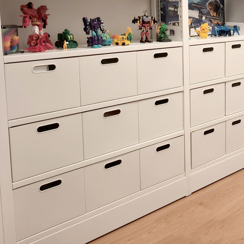 Yuzheng Bookshelf Storage Box Library Bookshelf Right-Angle Organizing Box Cabinet Snack Toy Storage Box Storage Container - image 3