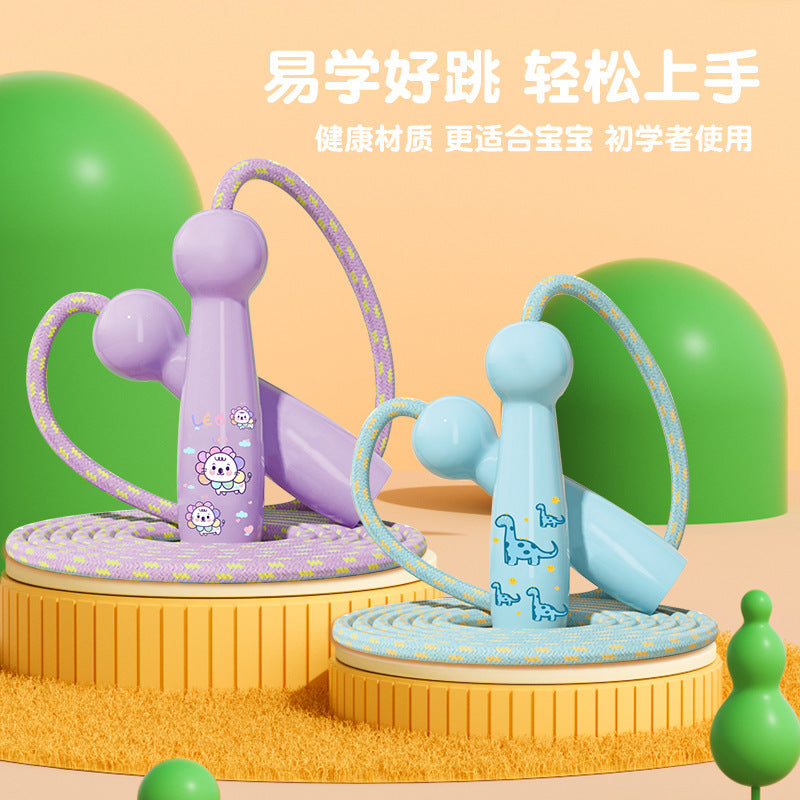Children's Rope Skipping Kindergarten Primary School Students' Baby Sports Rope Wear-resistant Knot First Grade Beginners Fitness Special - image 4
