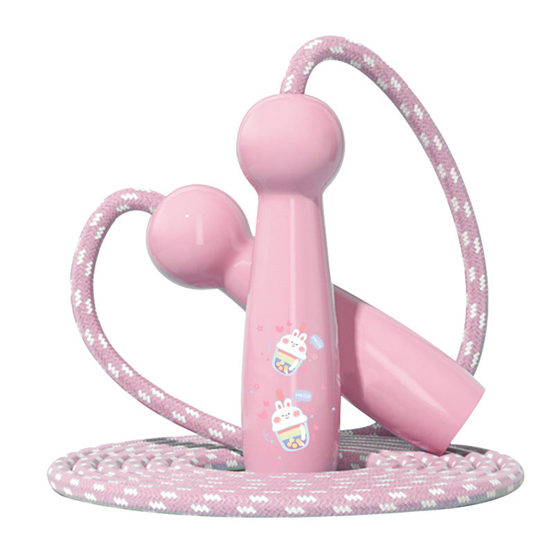 Children's Rope Skipping Kindergarten Primary School Students' Baby Sports Rope Wear-resistant Knot First Grade Beginners Fitness Special - image 5