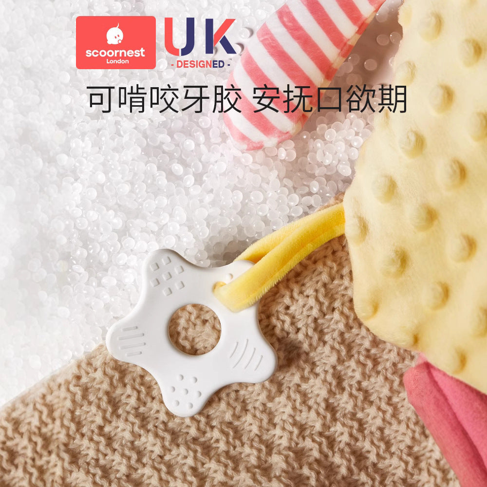 Kechao Soothing Doll Baby Comfort Towel Can Be Chewed On, a Baby Soothing and Sleeping Toy - image 1