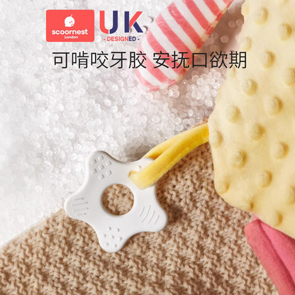Kechao Soothing Doll Baby Comfort Towel Can Be Chewed On, a Baby Soothing and Sleeping Toy - image 1