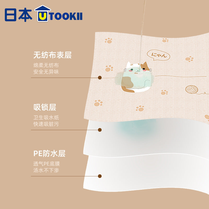 Utookii Disposable Placemat Household Kidsren's Baby Infant Primary School Student Food Grade Waterproof - image 3