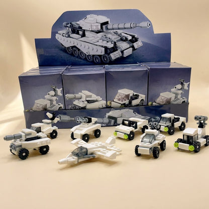Plastic tank building blocks for assembling a vehicle - view 2