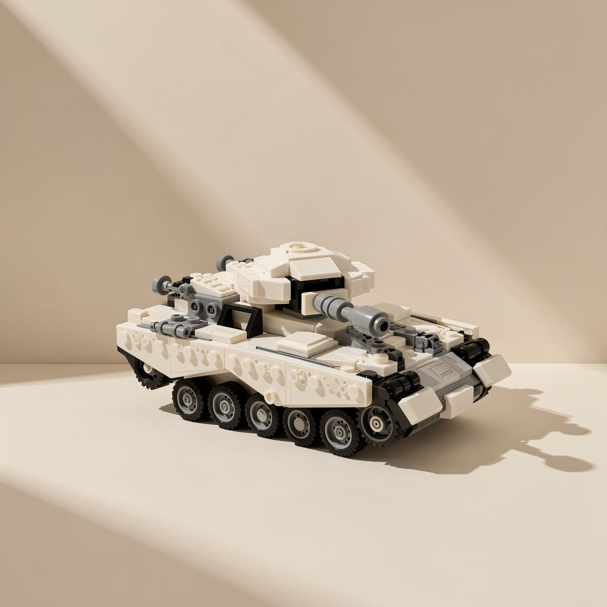 Plastic tank building blocks for assembling a vehicle - view 4