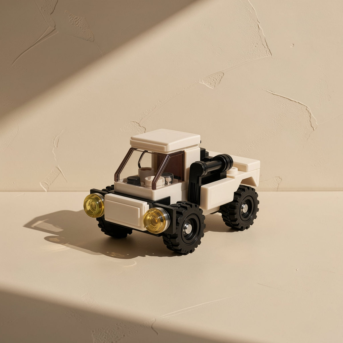 Plastic tank building blocks for assembling a vehicle - view 5
