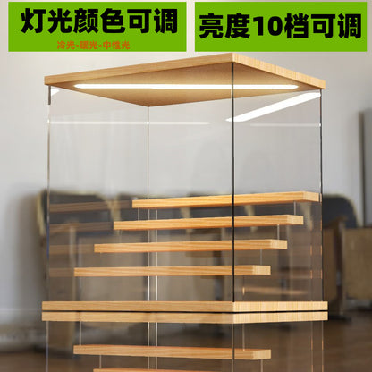 Blind Box Storage Box Display Rack Hand-held Toy Display Cabinet Dustproof Acrylic Transparent Hand-held Display Box Cross-border - image 3