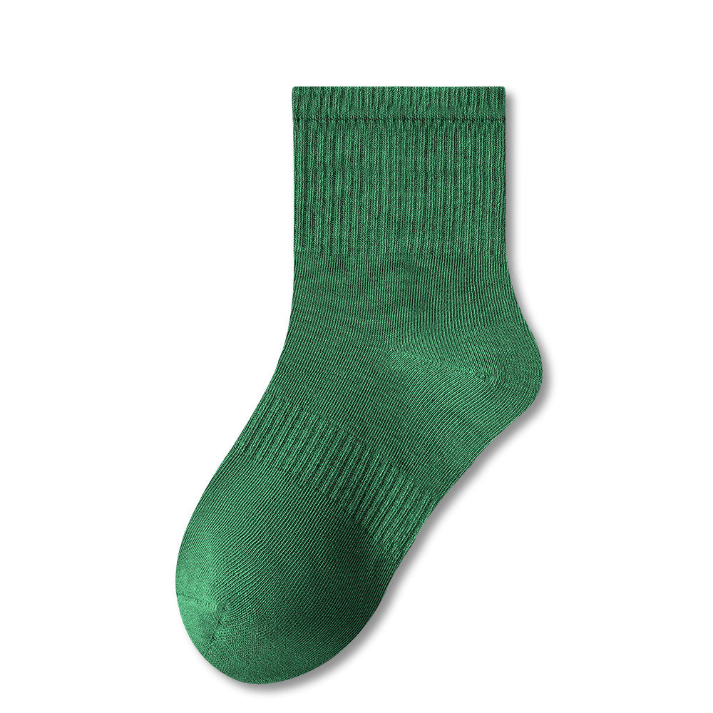 Children's Socks Boys' Pure Cotton Spring and Autumn Baby Boys' Mid-Tube Socks Autumn and Winter Girls' Pure Cotton Socks Cotton Socks - image 5