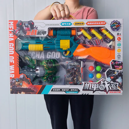Children's toy gun soft bullet gun boy shooting toy night market stall wholesaler super training organization points gift - image 3