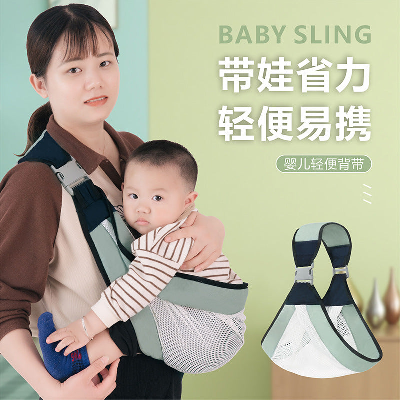 Cpc Certified Beibeile Newborn Baby Carrier Internet Celebrity Lightweight with Front Hug Baby Carrier Cross-Border Model - image 2