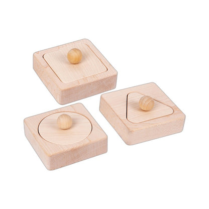 Geometric Matching Toys Cross-border Hand-held Board Cognitive Teaching Aids Early Education Educational Baby Toys Over 6 Months - image 5