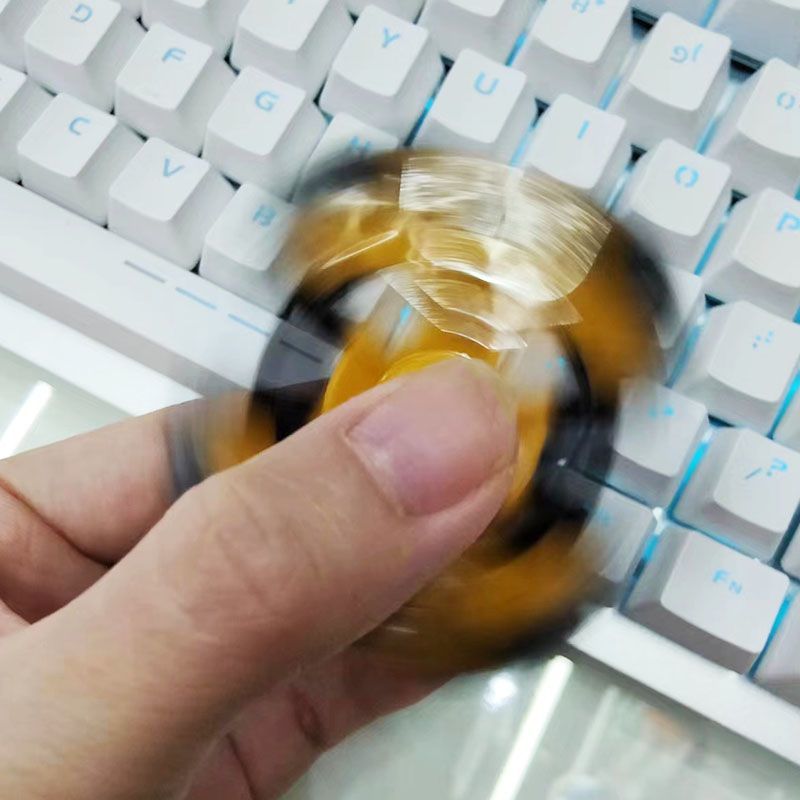 Tiktok same style alien fingertip rotating deformation mechanical gyro parent-child interaction creative decompression educational gyro toy - image 3