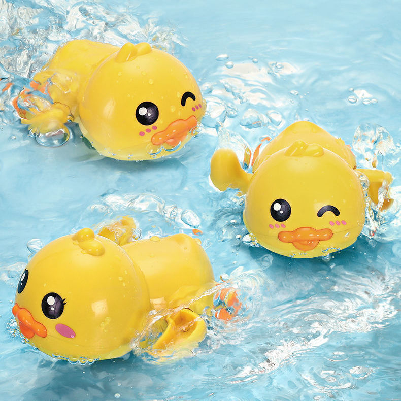 Baby Bath Toys Kidsren's Water Play Little Duck Swimming Baby Kids Playing in Water Little Duck Little Turtle Boys and Girls - image 2