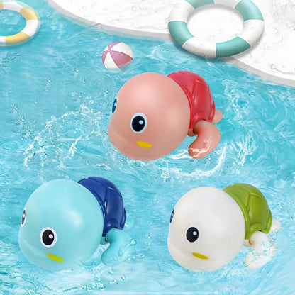 Baby Bath Toys Kidsren's Water Play Little Duck Swimming Baby Kids Playing in Water Little Duck Little Turtle Boys and Girls - image 4