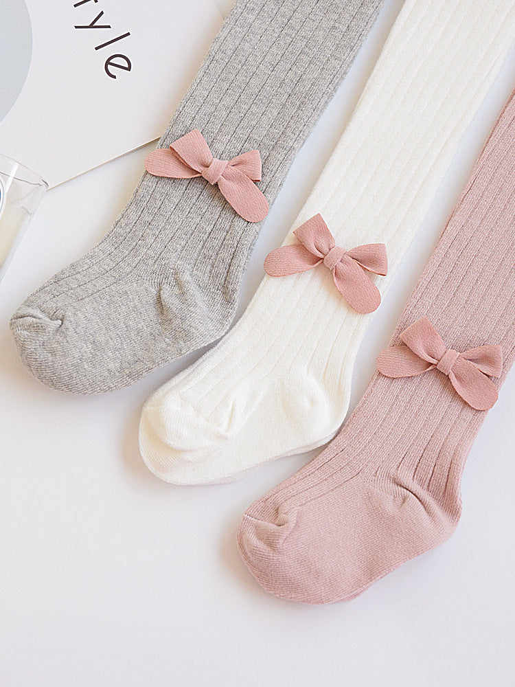 Girls' Pantyhose Spring & Fall Versatile Outer Wear Thin Baby Pantyhose Baby Girls Kidsren's Socks Autumn and Winter Leggings - image 1