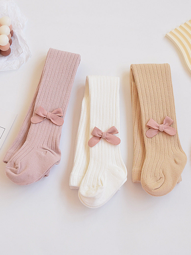 Girls' Pantyhose Spring & Fall Versatile Outer Wear Thin Baby Pantyhose Baby Girls Kidsren's Socks Autumn and Winter Leggings - image 2
