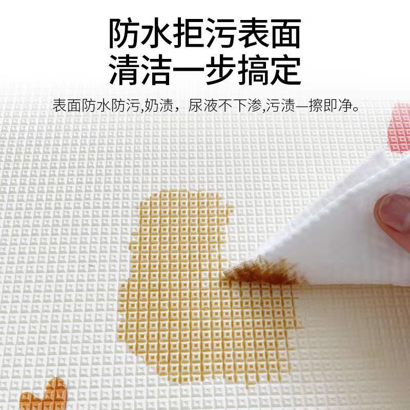 Baby Crawling Mat Bedroom Thickeneded Crawling Mat Whole Household Foam Floor Mat Kidsren's Game Mat Roll Epe - image 3