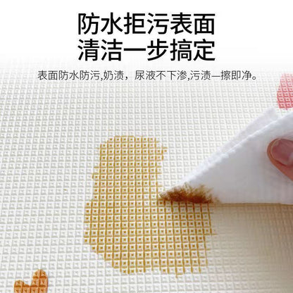 Baby Crawling Mat Bedroom Thickeneded Crawling Mat Whole Household Foam Floor Mat Kidsren's Game Mat Roll Epe - image 3