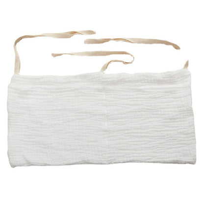 Cross-border pure cotton baby bed circumference double pocket children's feeding bottle bedside hanging bag baby diaper storage stroller hanging bag - image 5