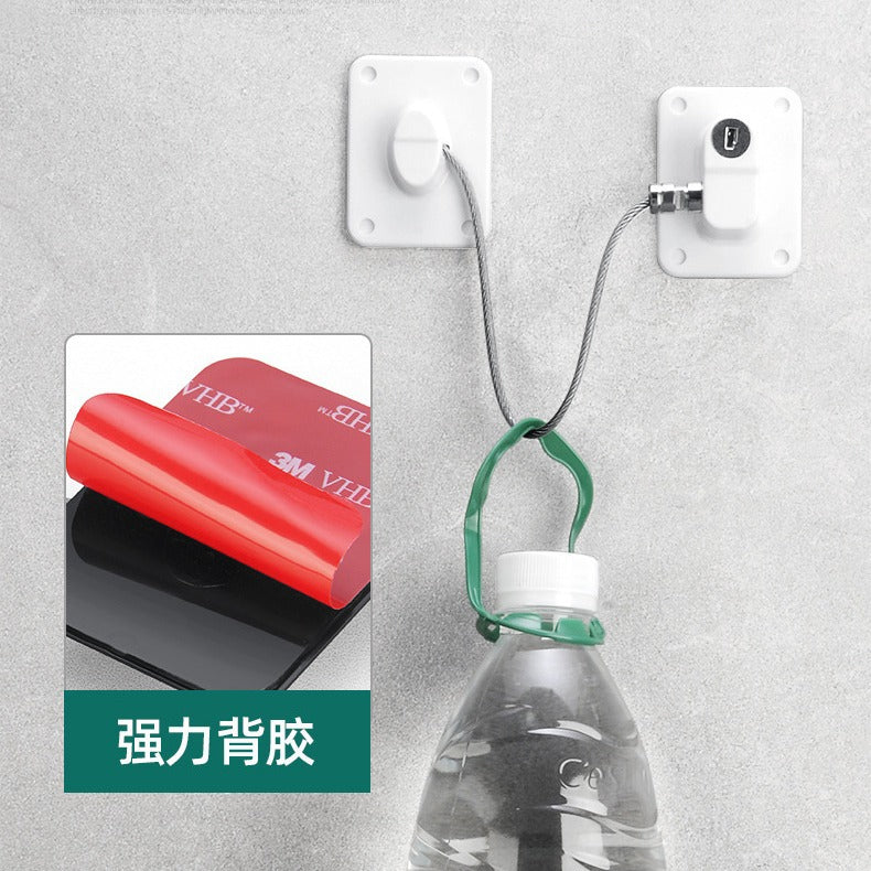 Window buckle lock catch limiter sliding door lock anti-theft child door and window safety lock non-punching outside window opening - image 4