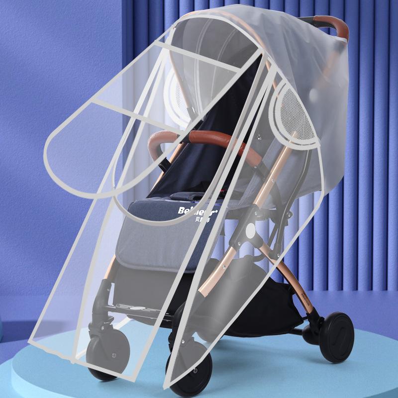 Baby Stroller Windproof Cover, Rain Cover, Universal Type, Winter Warm Baby and Child Rain Cover, Stroller Raincoat - image 4