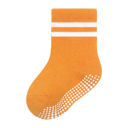 Children's floor socks dispensing non-slip baby cotton socks summer mesh children's socks home socks 1-12 years old middle and big children - image 5