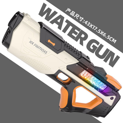 New Cross-Border High-End Cool Electric Continuous Water Gun with Large Capacity, Children's Water Toy for Water Fights, Light-Up Water Gun - image 1
