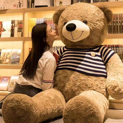 Oversized Teddy Bear Doll Plush Toy Rag Doll Sleeping Pillow Bed Panda Doll Hug Bear Girl - image 1