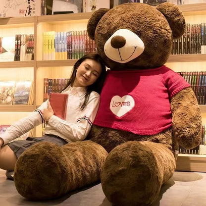 Oversized Teddy Bear Doll Plush Toy Rag Doll Sleeping Pillow Bed Panda Doll Hug Bear Girl - image 2