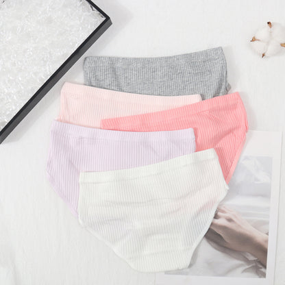 Small and medium-sized children's underwear cotton triangle cotton children's underwear women's baby underwear small underwear wholesale - image 2