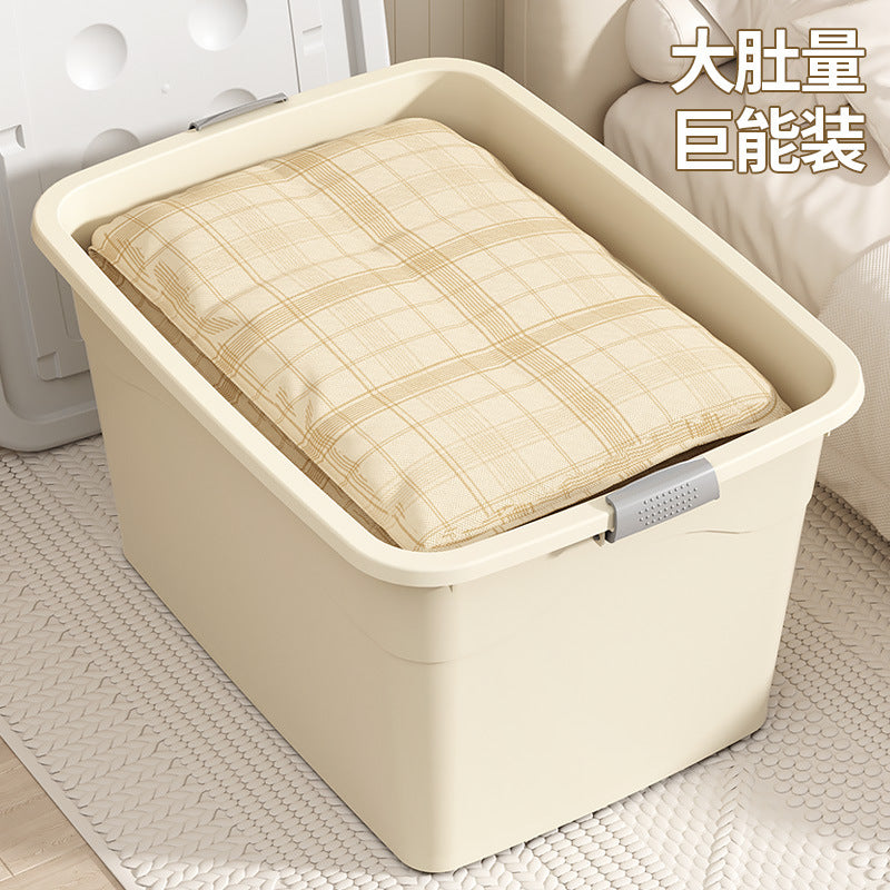 Plastic storage box extra large quilt storage box toy storage box clothes home finishing box wholesale - image 2