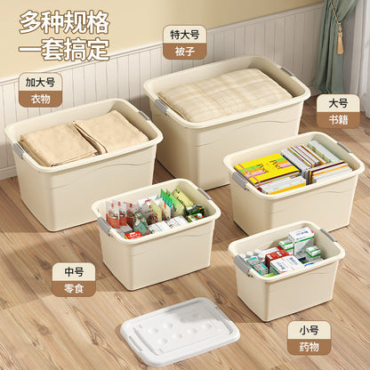 Plastic storage box extra large quilt storage box toy storage box clothes home finishing box wholesale - image 3