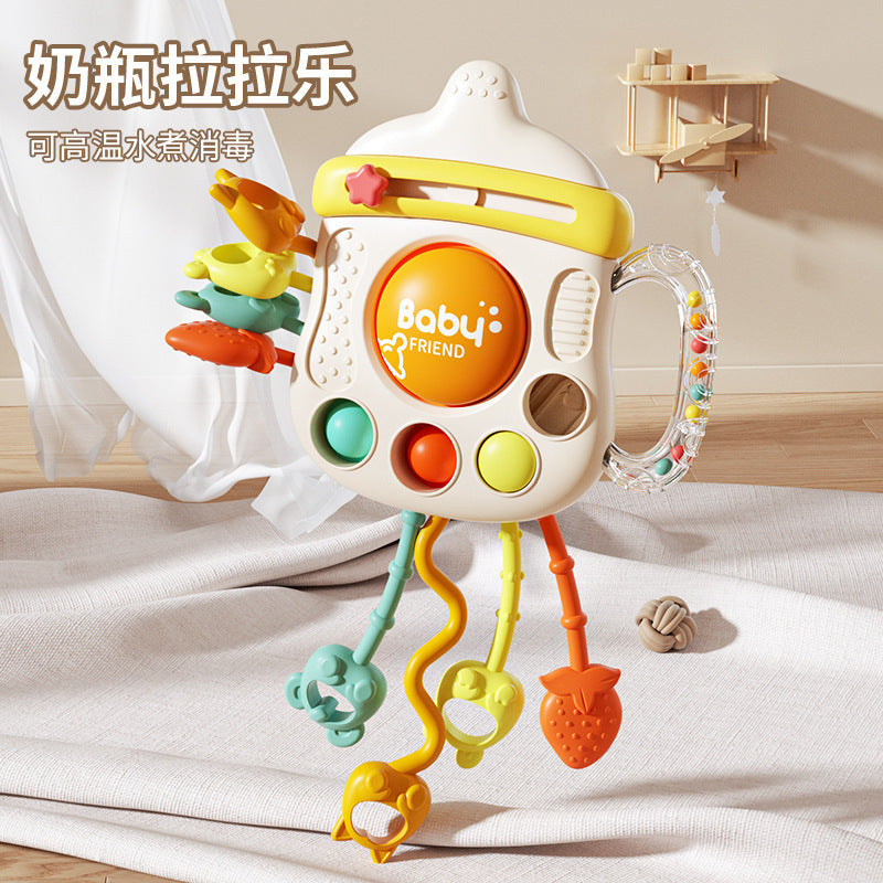 Baby Toy Bottle Lala Le Baby Smoke 0-1 Year Old Educational Early Education for More than 6 Months Teeth Cross Border - image 1