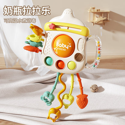 Baby Toy Bottle Lala Le Baby Smoke 0-1 Year Old Educational Early Education for More than 6 Months Teeth Cross Border - image 1