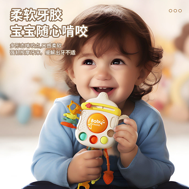 Baby Toy Bottle Lala Le Baby Smoke 0-1 Year Old Educational Early Education for More than 6 Months Teeth Cross Border - image 3