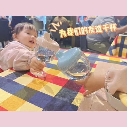 Baby Cup Goblet Creative Duckbill Cup Children's Milk Cup with Scale Funny Drop-proof Student Wine Cup - image 2