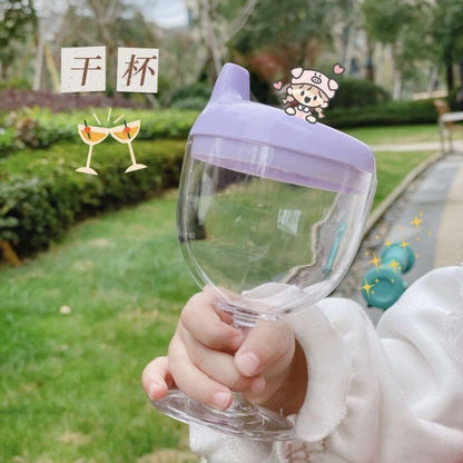 Baby Cup Goblet Creative Duckbill Cup Children's Milk Cup with Scale Funny Drop-proof Student Wine Cup - image 3