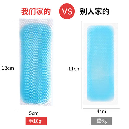 Cold paste manufacturers wholesale cooling paste fever cross-border military training cool ice paste English cartoon baby ice paste - image 3