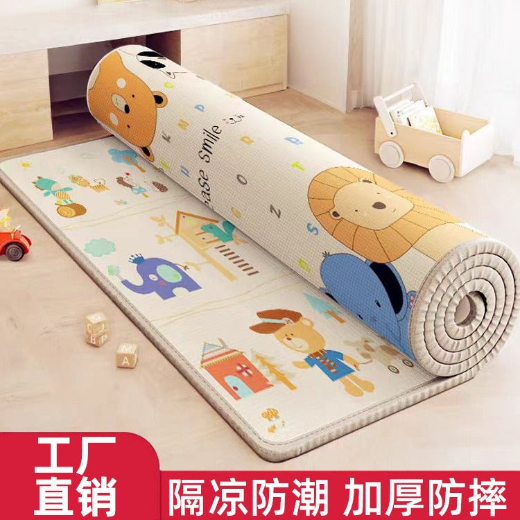 Climbing Mat Whole Thickened Baby Household Living Room Climbing Mat Tasteless Cool-isolated Foldable Stitching Foam Floor Mat - image 2