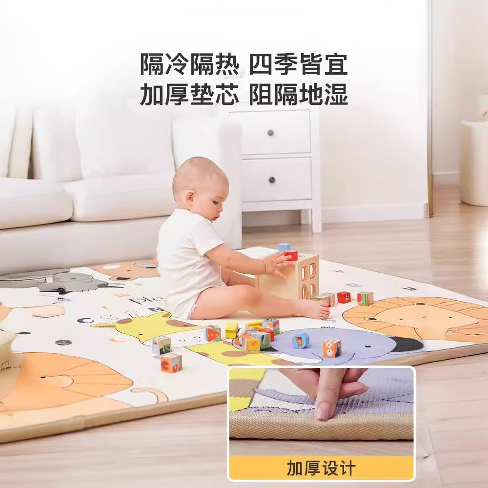Climbing Mat Whole Thickened Baby Household Living Room Climbing Mat Tasteless Cool-isolated Foldable Stitching Foam Floor Mat - image 4