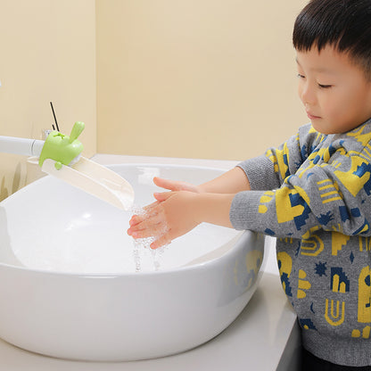 Faucet extender baby hand washing cute cartoon children's universal silicone extension extension switch splash-proof artifact - image 5
