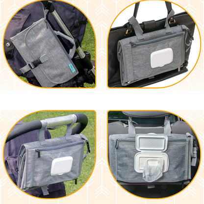Kopi Baby Portable Diaper Changing Pad Multifunctional Waterproof Baby Cloth Pad Stroller Foldableing Diaper Pad - image 2