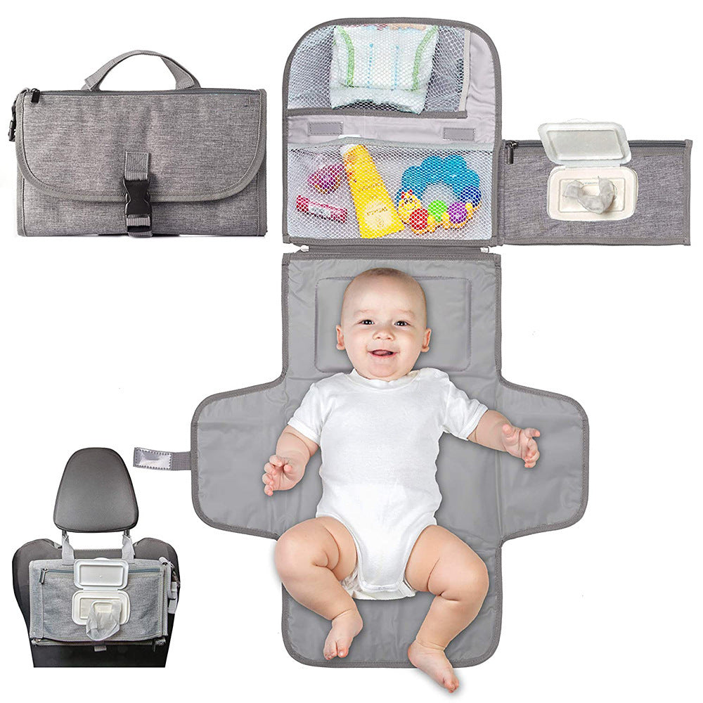 Kopi Baby Portable Diaper Changing Pad Multifunctional Waterproof Baby Cloth Pad Stroller Foldableing Diaper Pad - image 3