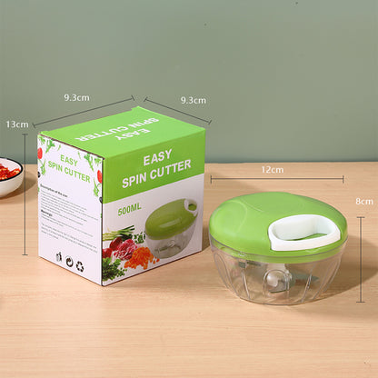 Vegetable Cutter, Garlic Masher, Multifunctional Vegetable Cutter, Baby Food Processor, Meat Grinder, Manual Garlic Press, Garlic Puller - image 2