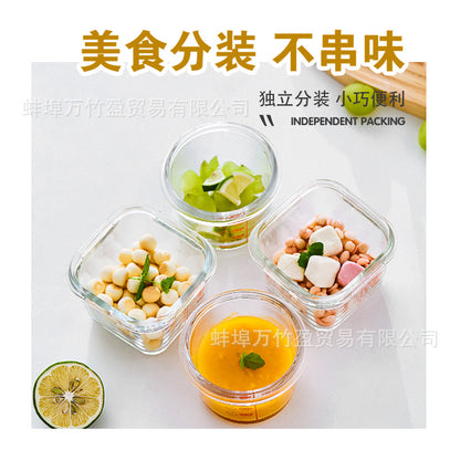 Baby Glass Food Bowl, Children's Glass Bowl, Baby Tableware, Steamable Bowl, High Temperature Resistant Food Container Wholesale - image 3