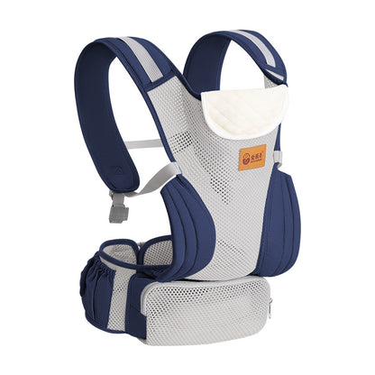 Strap Baby Front Hug Newborn Baby Lightweight Four Seasons Multifunctional Front and Rear Dual Use Baby Hug Artifact Free Hands - image 5