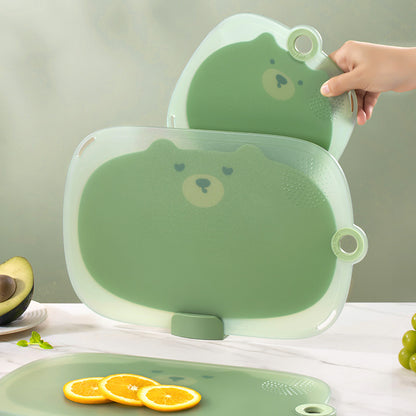 Household Plastic Cutting Board for Cutting Fruits and Vegetables, Outdoor Portable Small Cutting Board, Baby Food Double-Sided Cutting Board - image 4