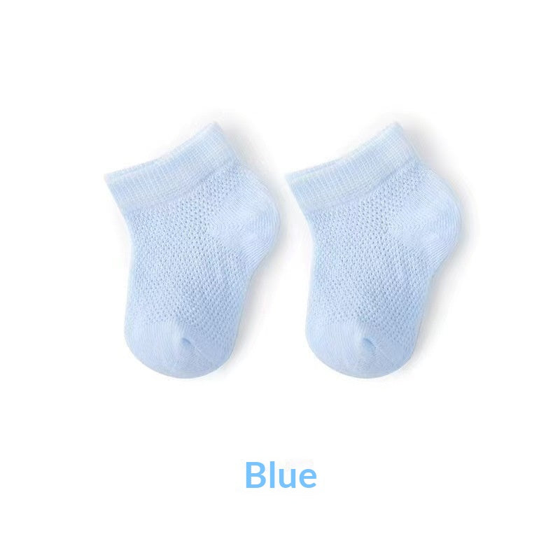 Baby Infant Thin Breathable Hollow-out Short Socks