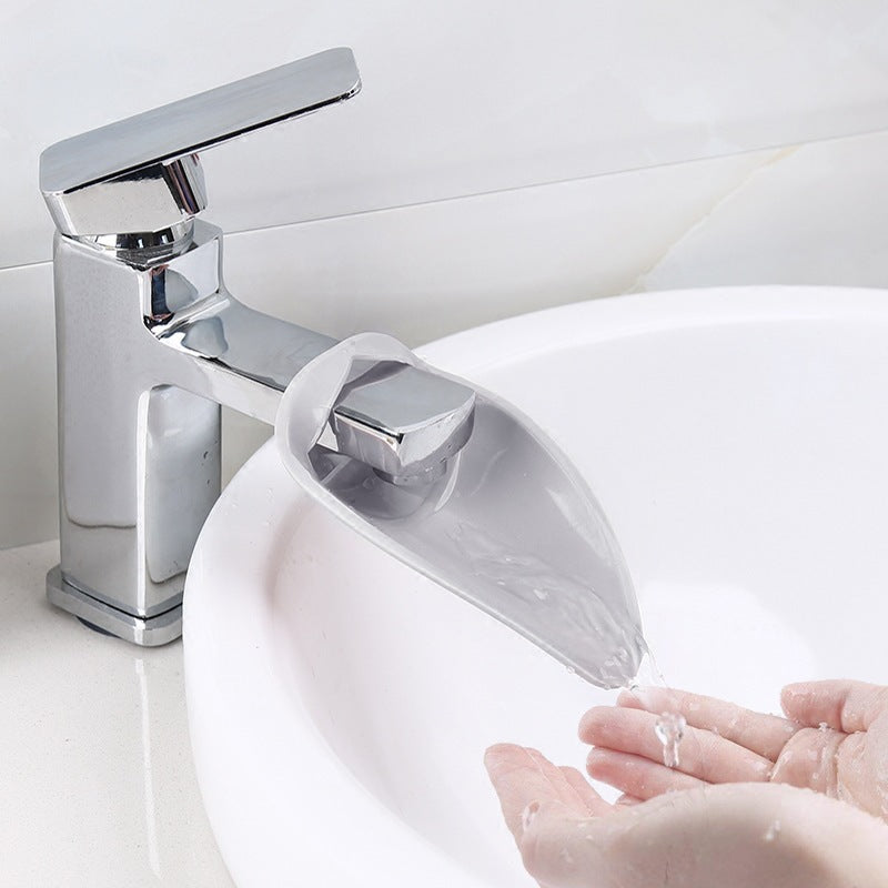 Children's faucet extension spout baby guide sink extender extension water receiver hand wash water diverter - image 1