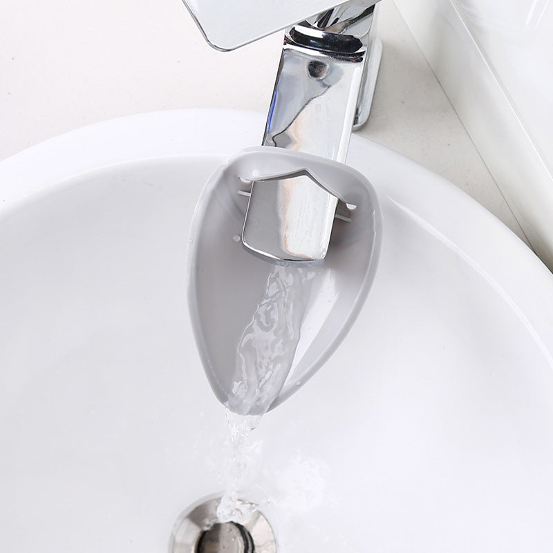Children's faucet extension spout baby guide sink extender extension water receiver hand wash water diverter - image 3