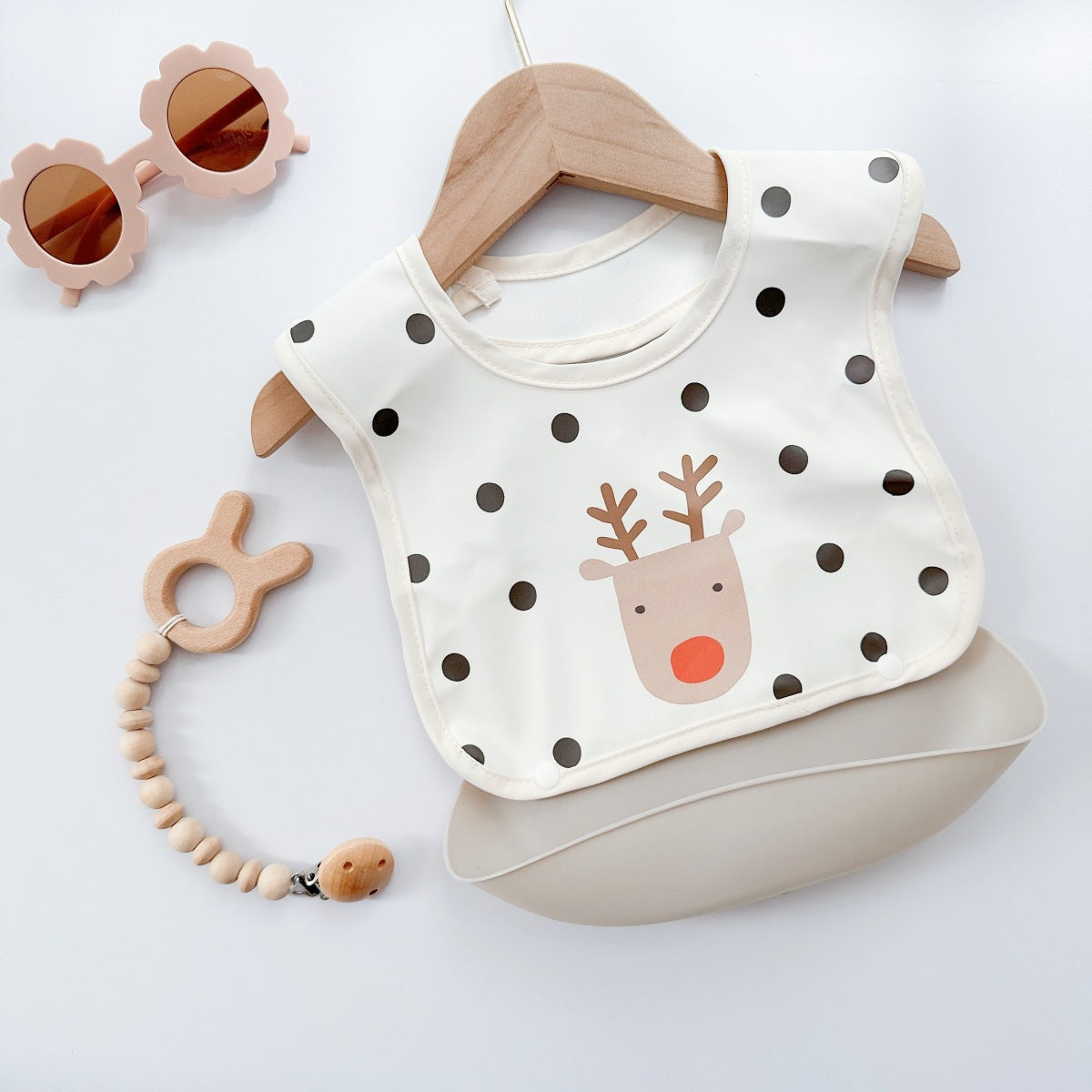 New Children's Silicone Bib Baby Meal Bag Baby Food Supplementary Food Bag Waterproof Anti-dirty Artifact PU Soft Bib - image 4